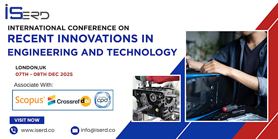 International Conference on Recent Innovations in Engineering and Technology