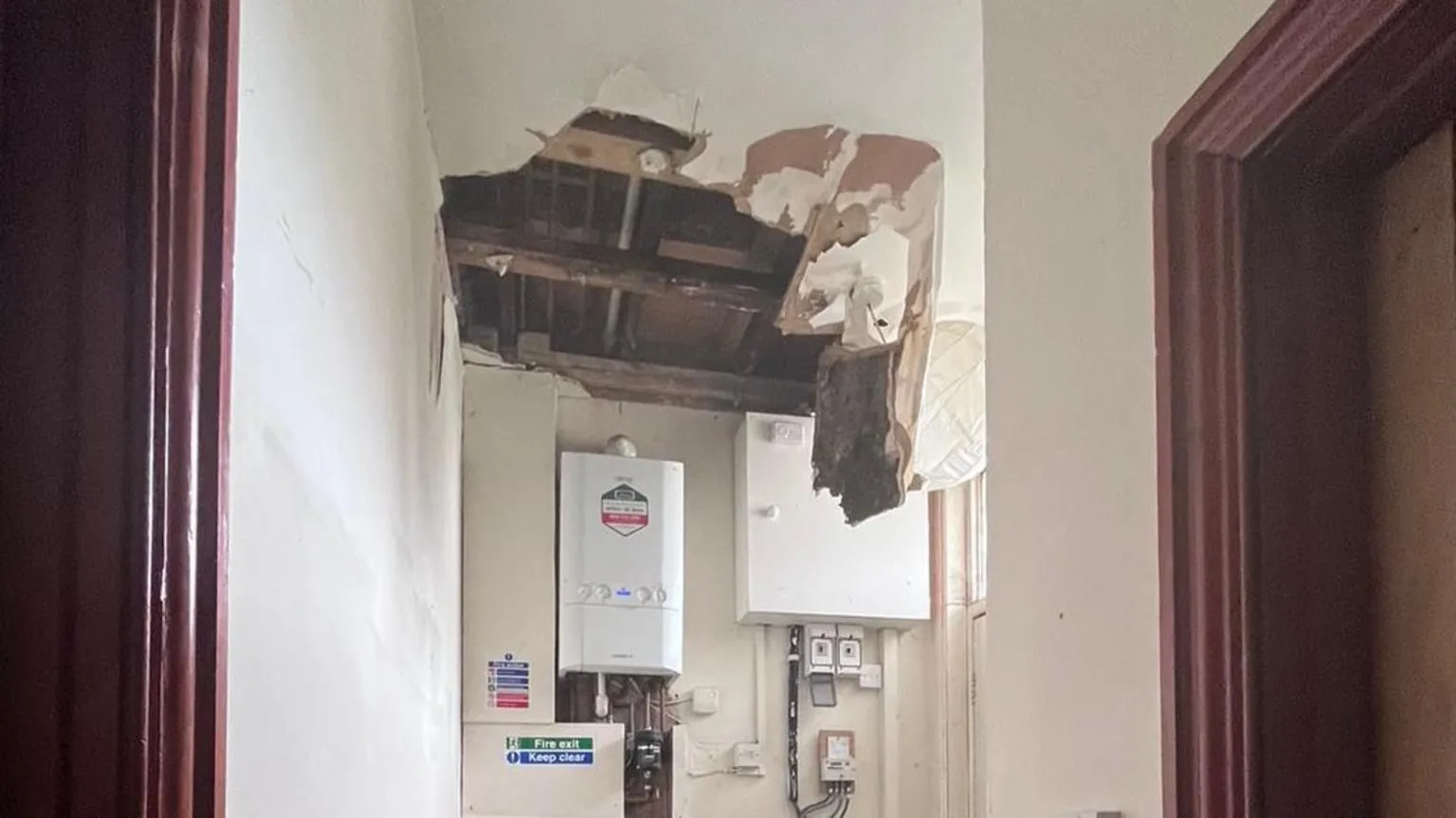 Students paying hundreds for 'mouldy' flats